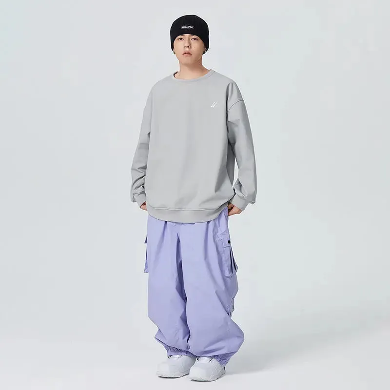 Adult Snow Pants Baggy Snowboarding Trousers