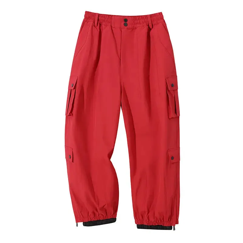 Adult Snow Pants Baggy Snowboarding Trousers