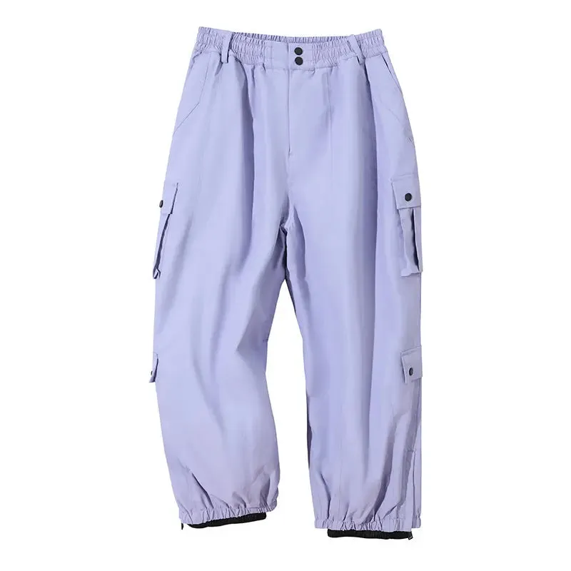 Adult Snow Pants Baggy Snowboarding Trousers