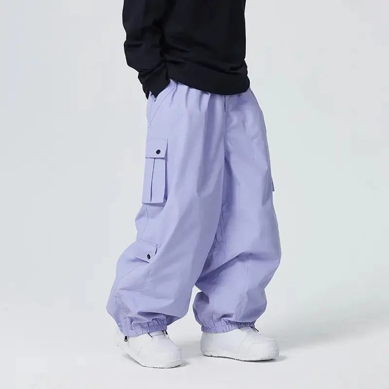 Adult Snow Pants Baggy Snowboarding Trousers