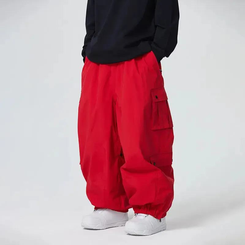 Adult Snow Pants Baggy Snowboarding Trousers