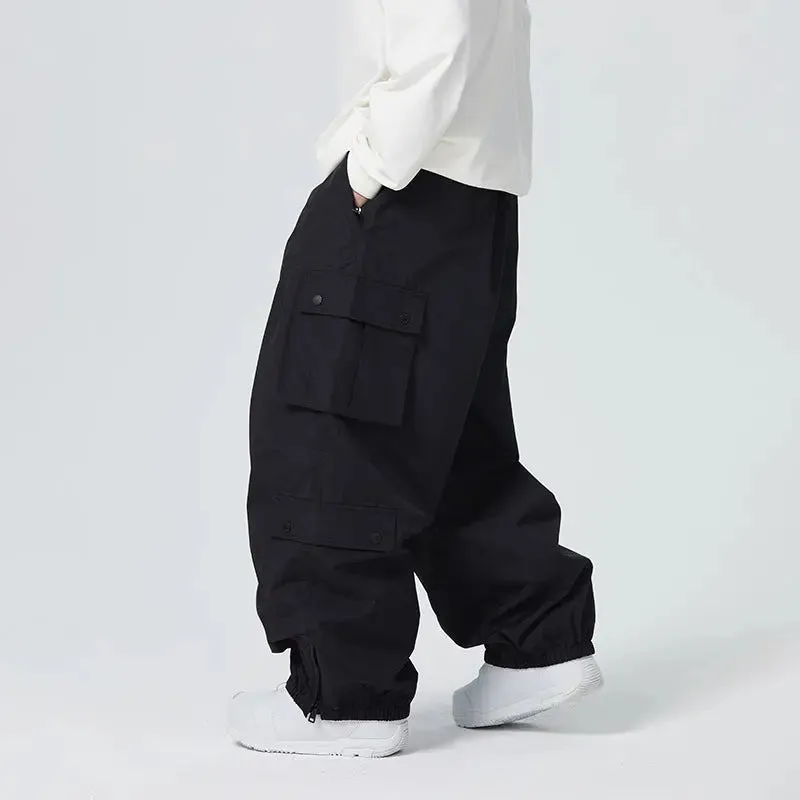 Adult Snow Pants Baggy Snowboarding Trousers