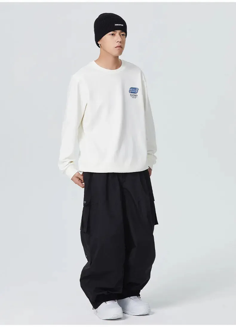 Adult Snow Pants Baggy Snowboarding Trousers