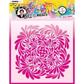 Art By Marlene Bold & Bright 7.87"x 7.87" Stencil - Nr. 67, Bold & Bright*