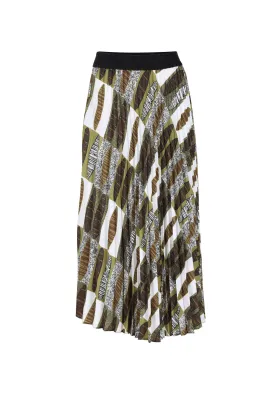 Barque Pleated Skirt
