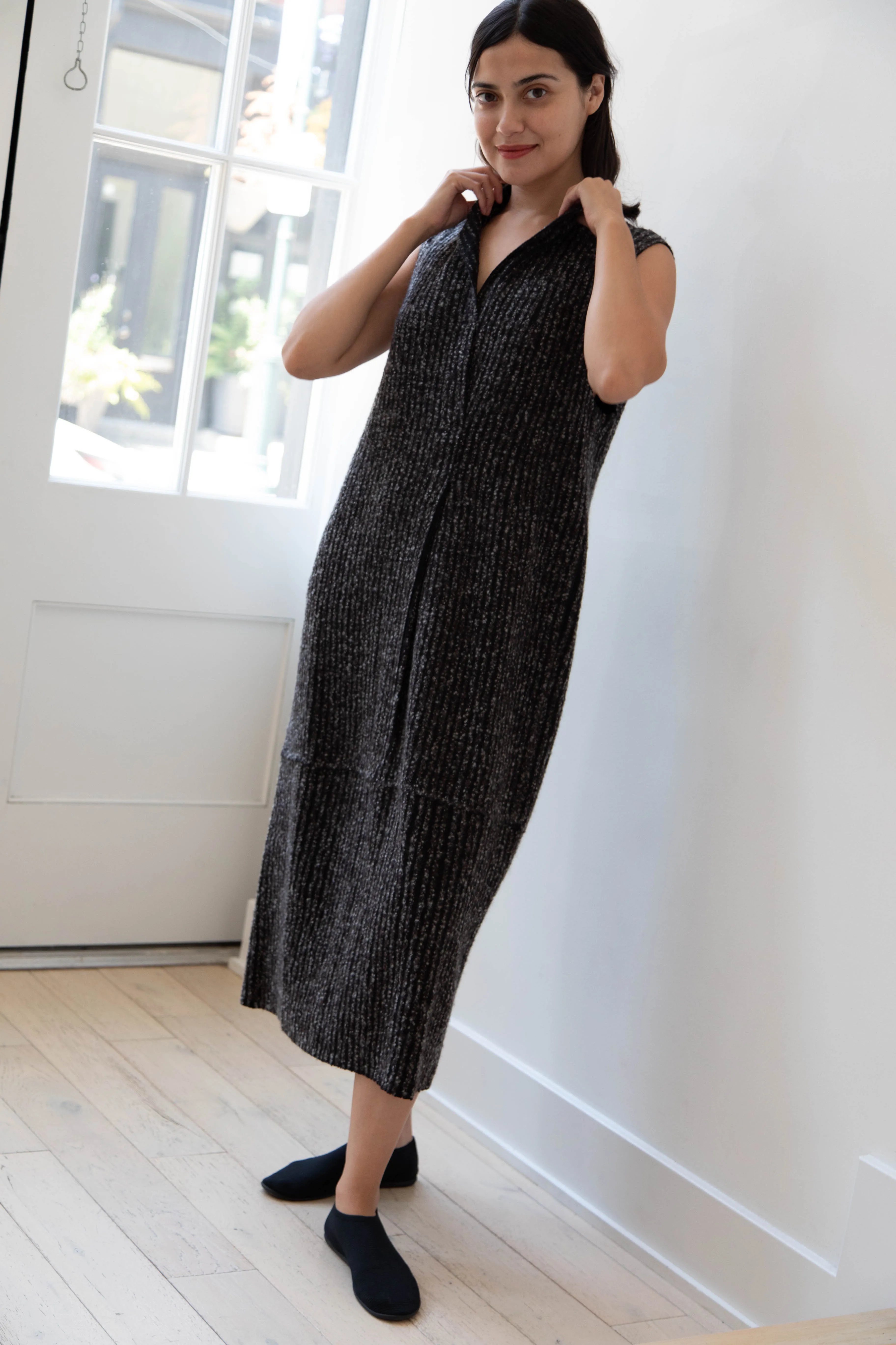 Boboutic | Canvas Lined With Love Dress in Black Mix