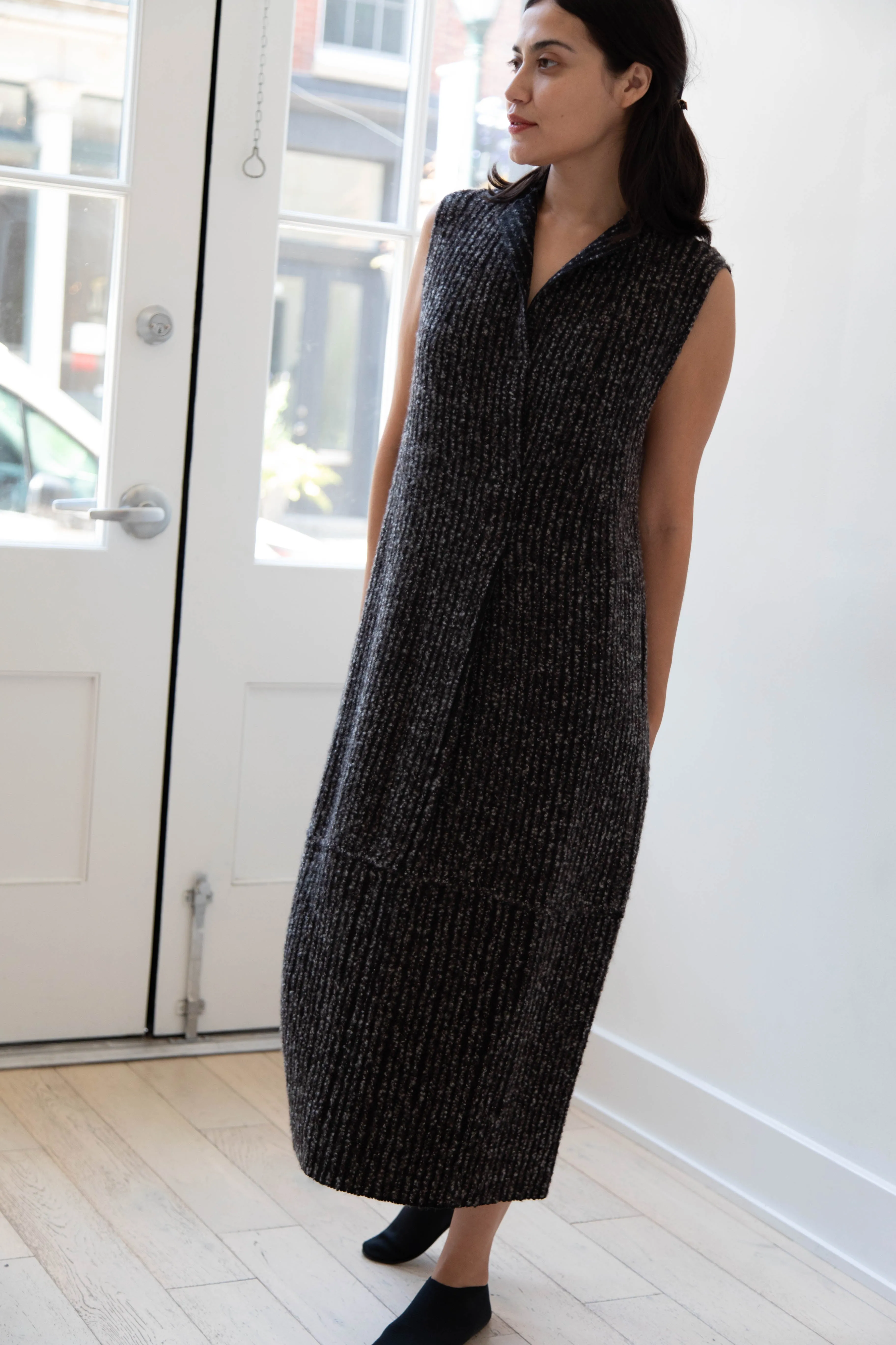 Boboutic | Canvas Lined With Love Dress in Black Mix
