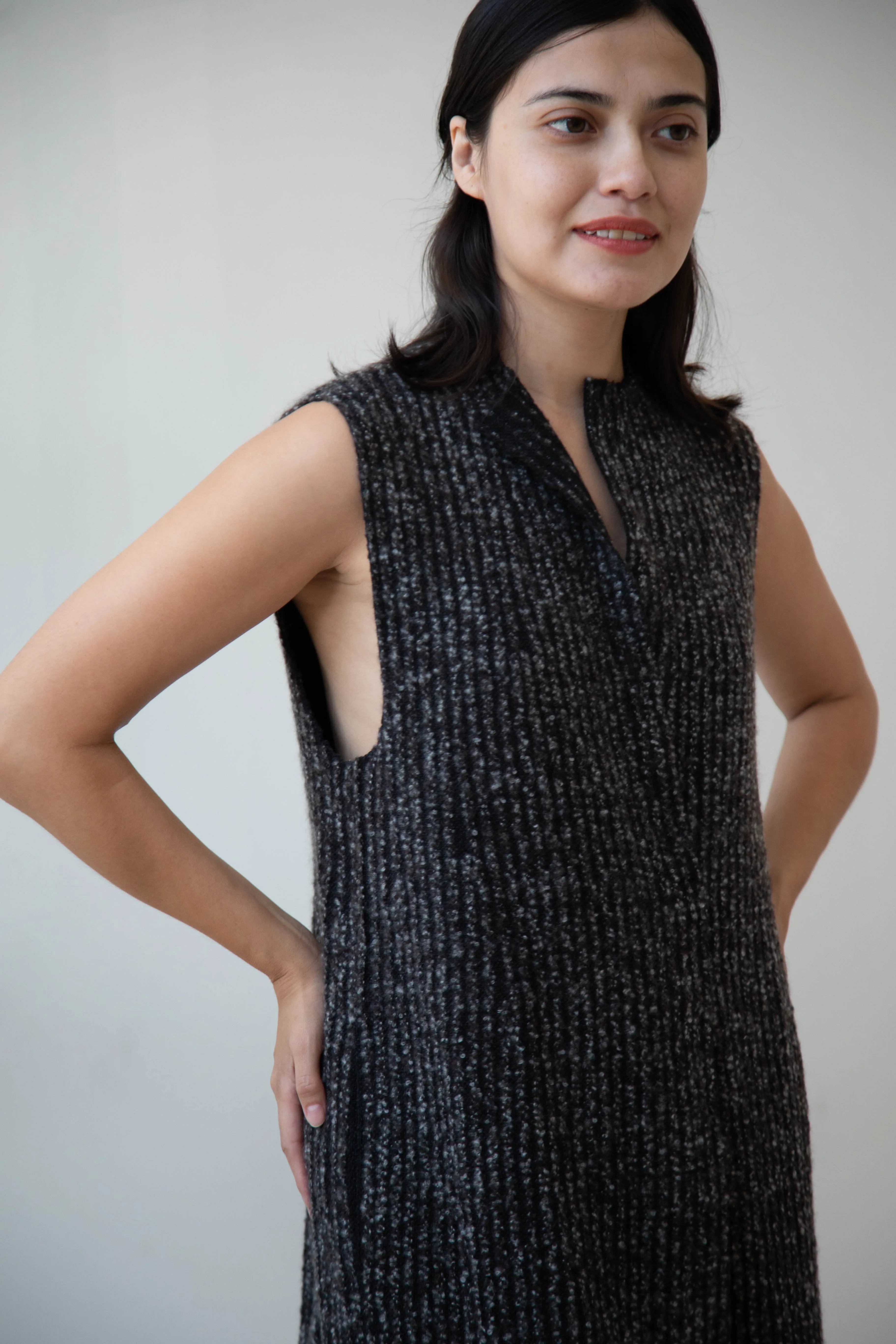 Boboutic | Canvas Lined With Love Dress in Black Mix