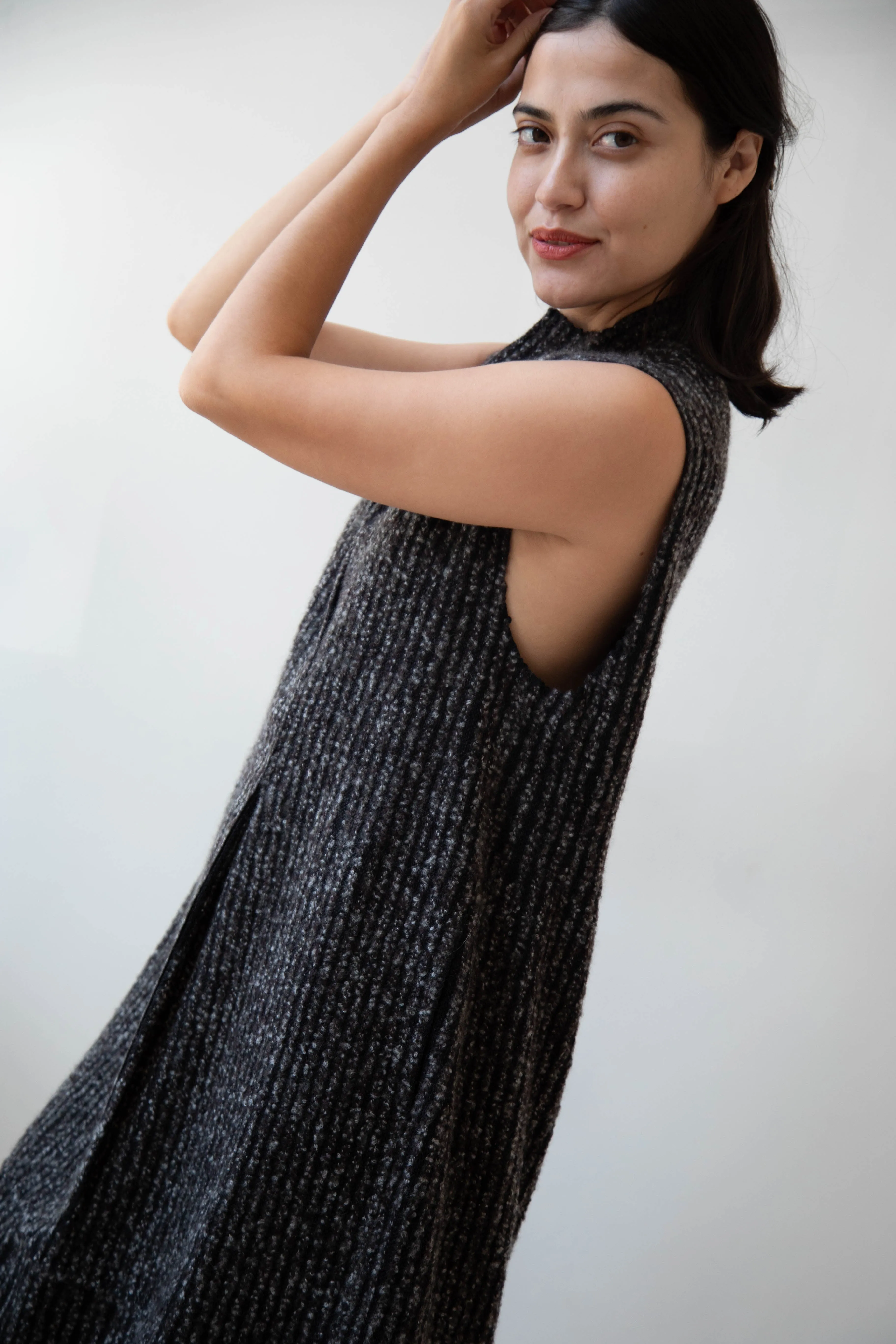 Boboutic | Canvas Lined With Love Dress in Black Mix