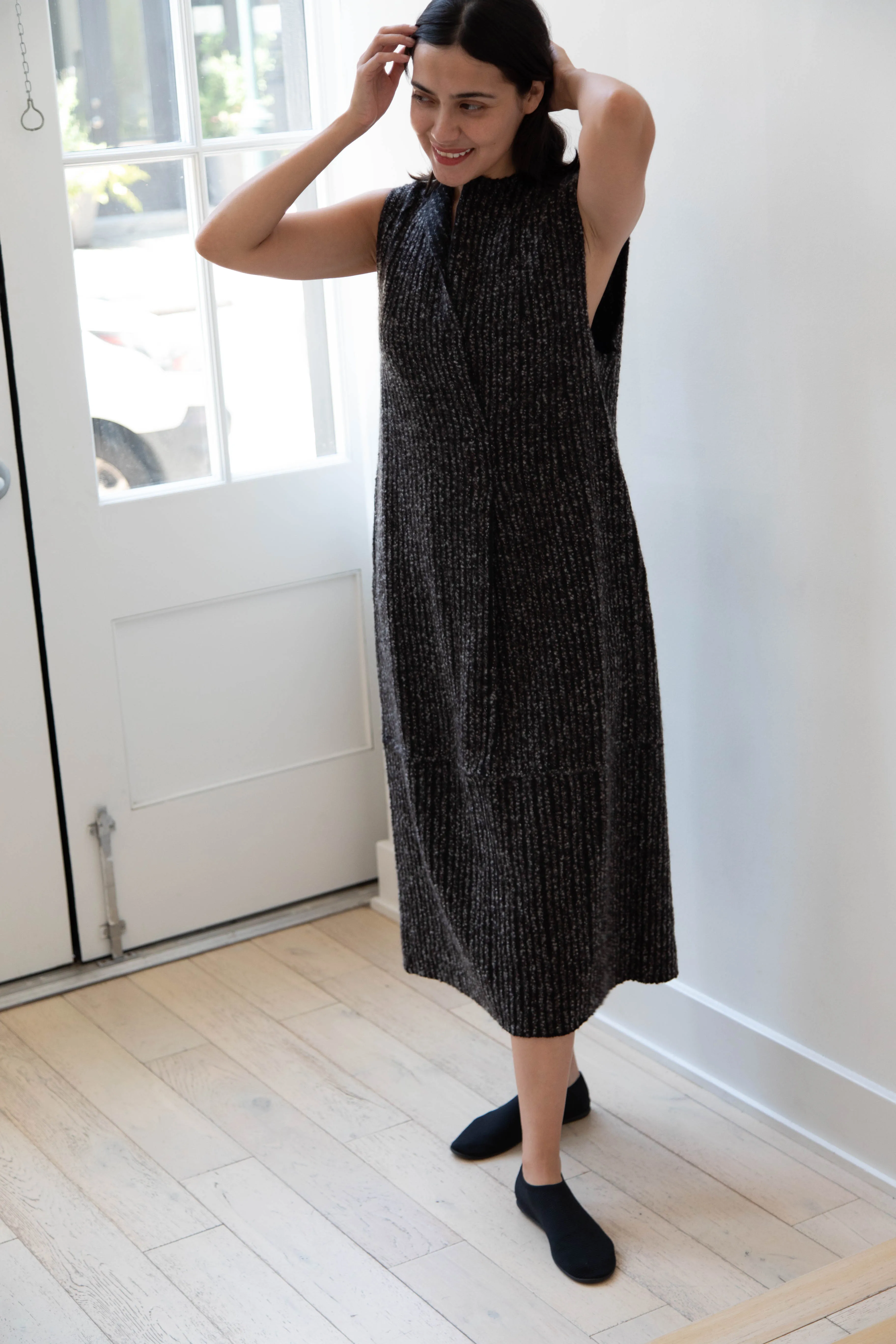 Boboutic | Canvas Lined With Love Dress in Black Mix