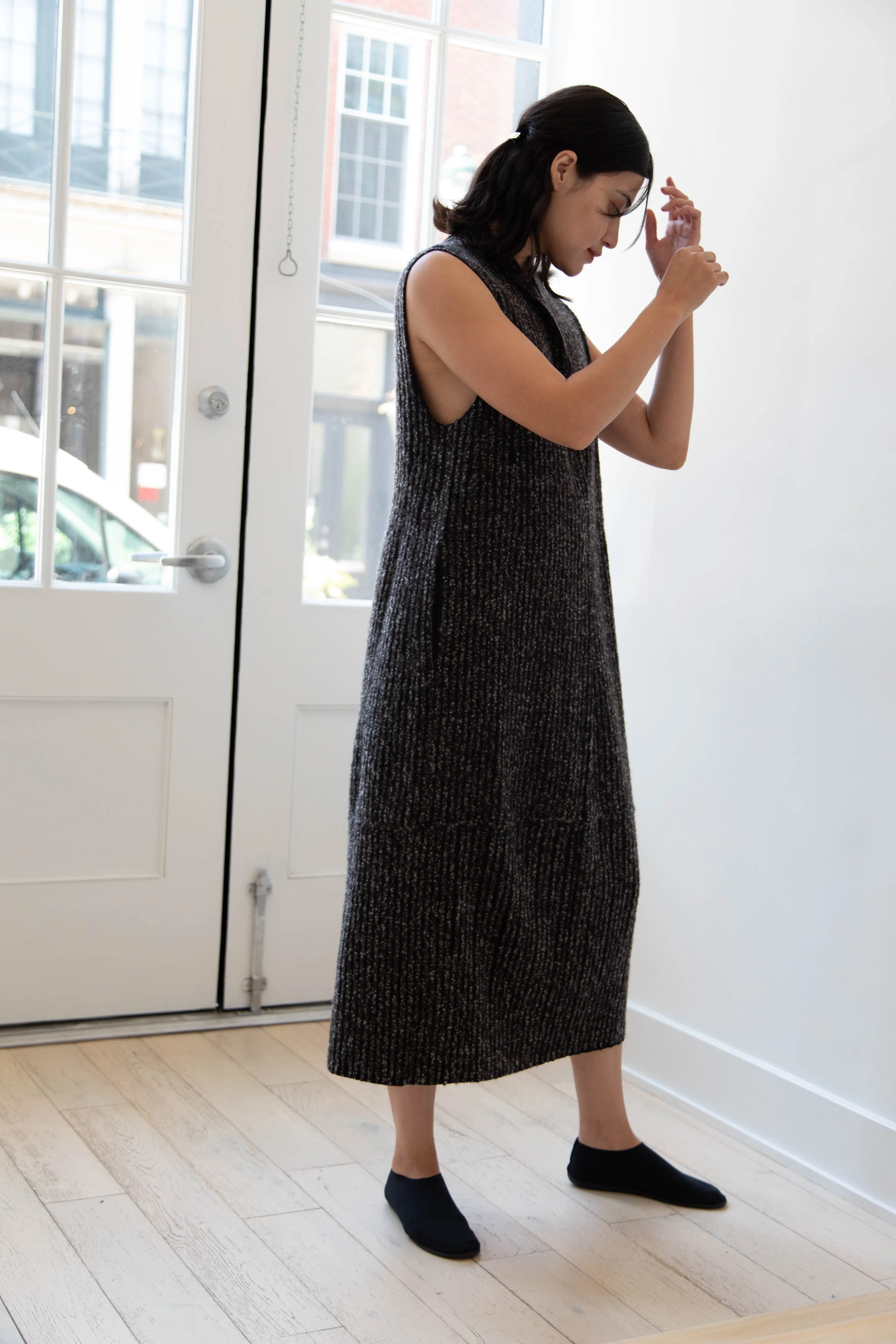 Boboutic | Canvas Lined With Love Dress in Black Mix