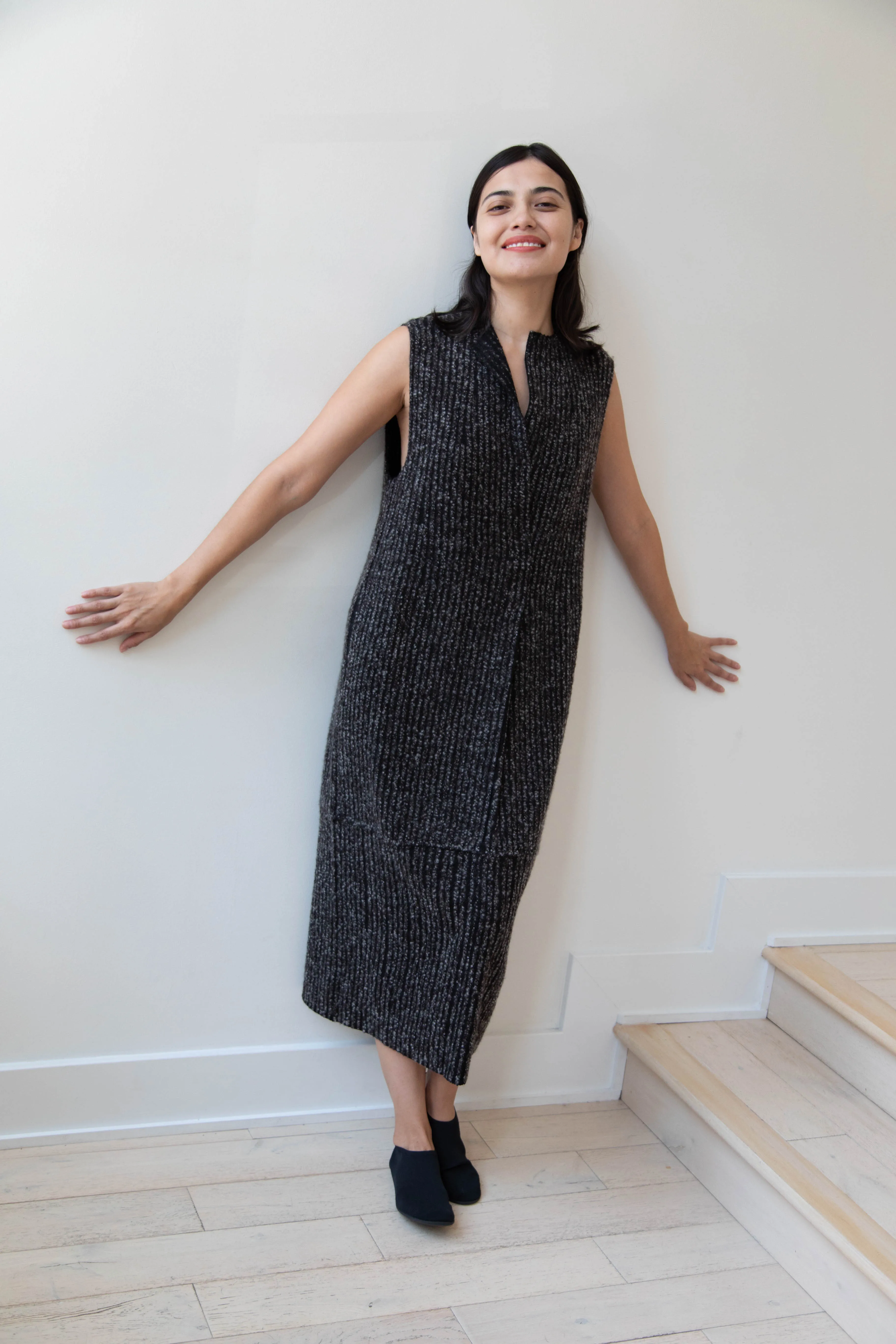 Boboutic | Canvas Lined With Love Dress in Black Mix