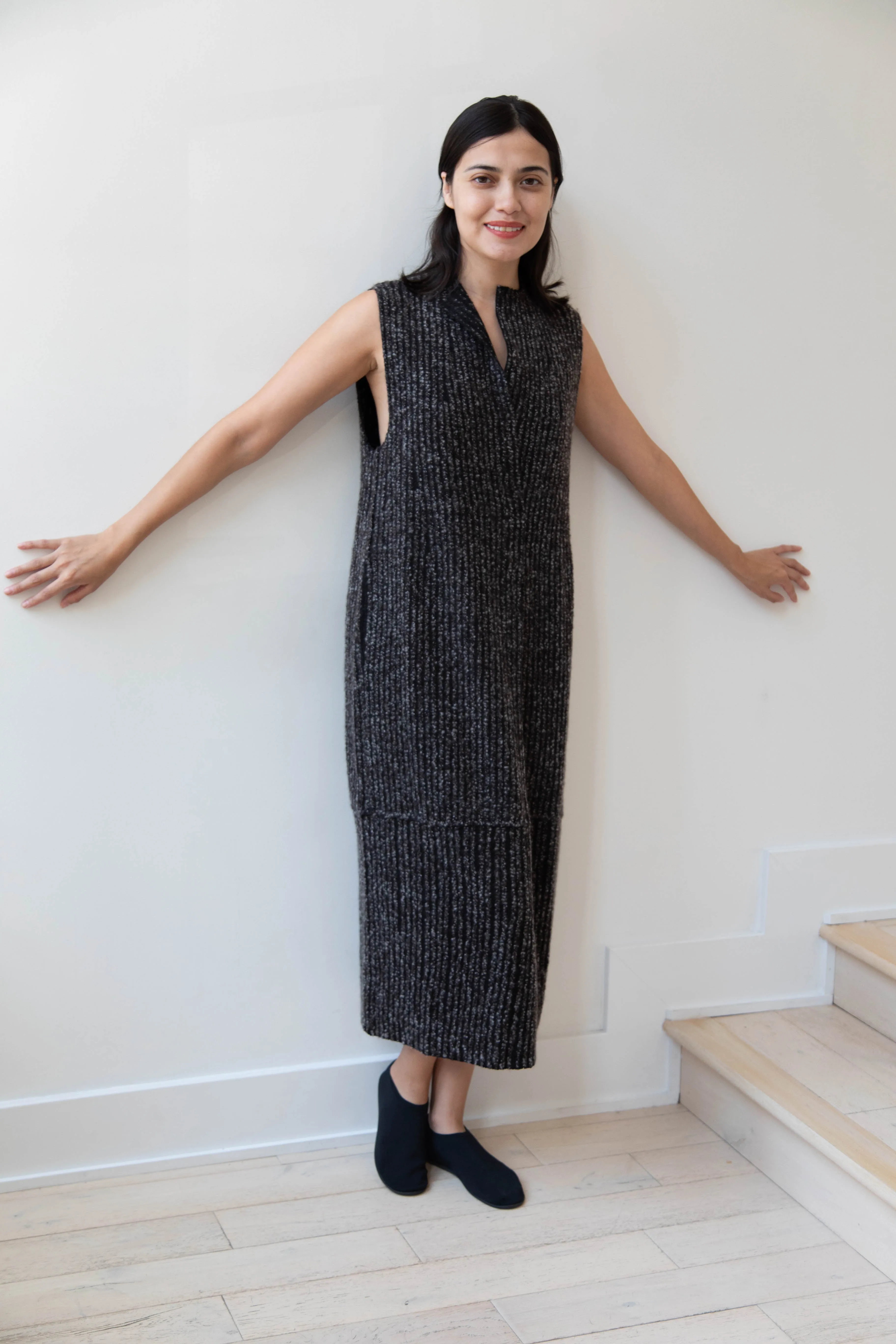 Boboutic | Canvas Lined With Love Dress in Black Mix