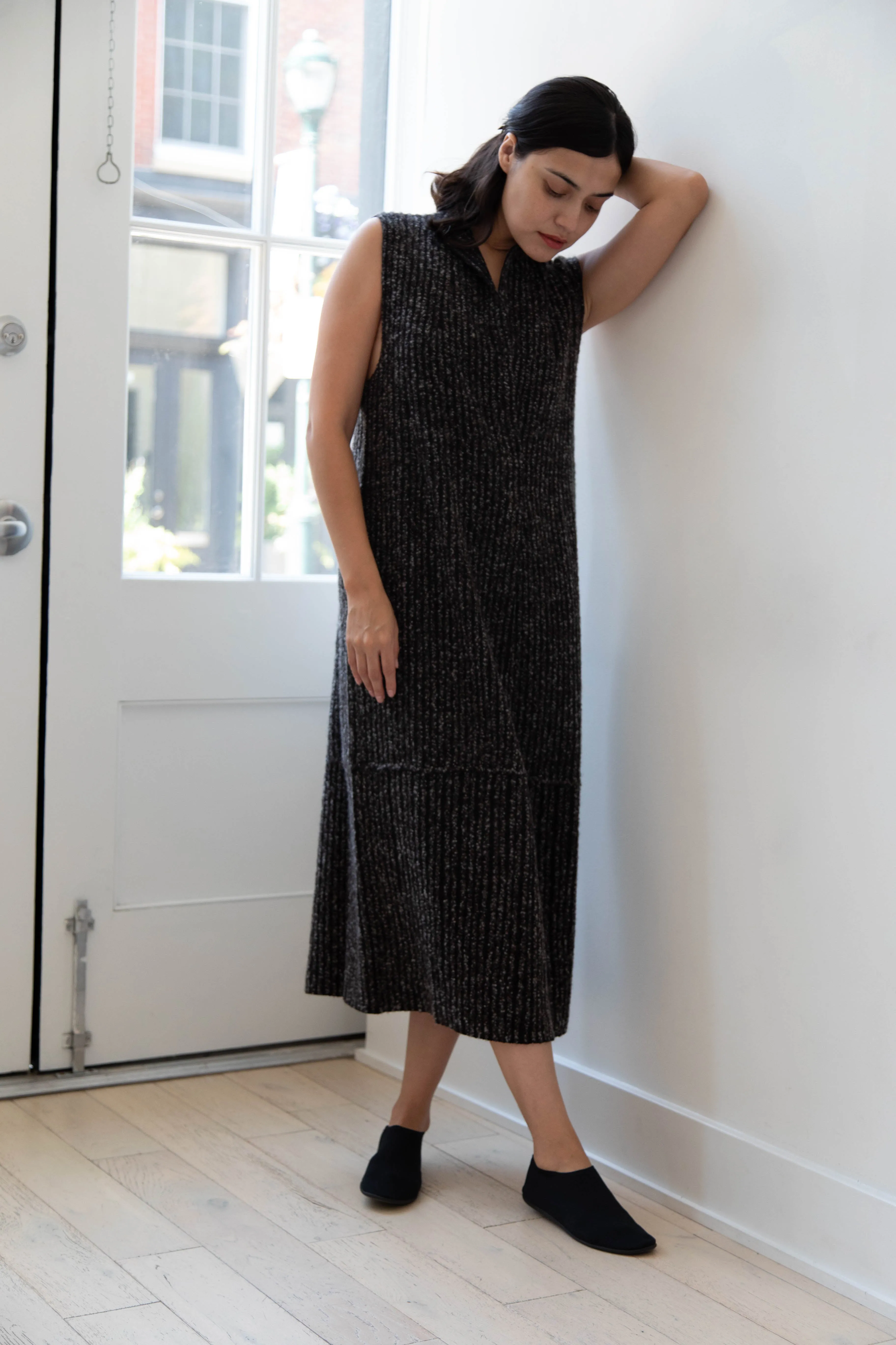 Boboutic | Canvas Lined With Love Dress in Black Mix