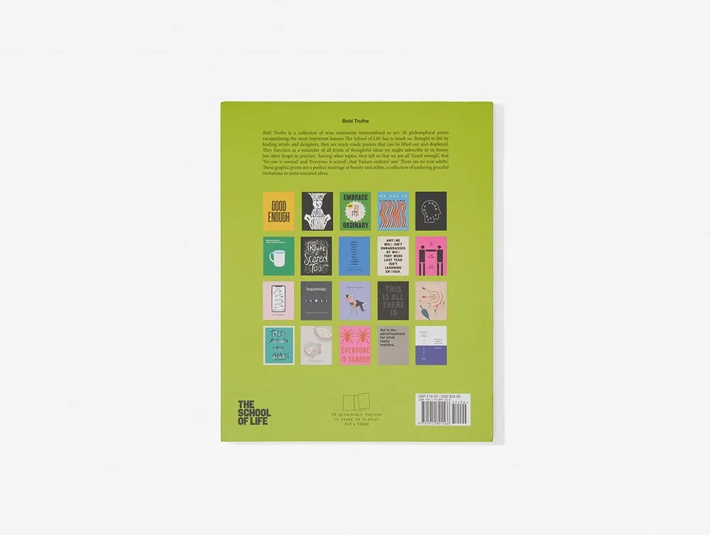 Bold Truths - 20 Philosophical Prints