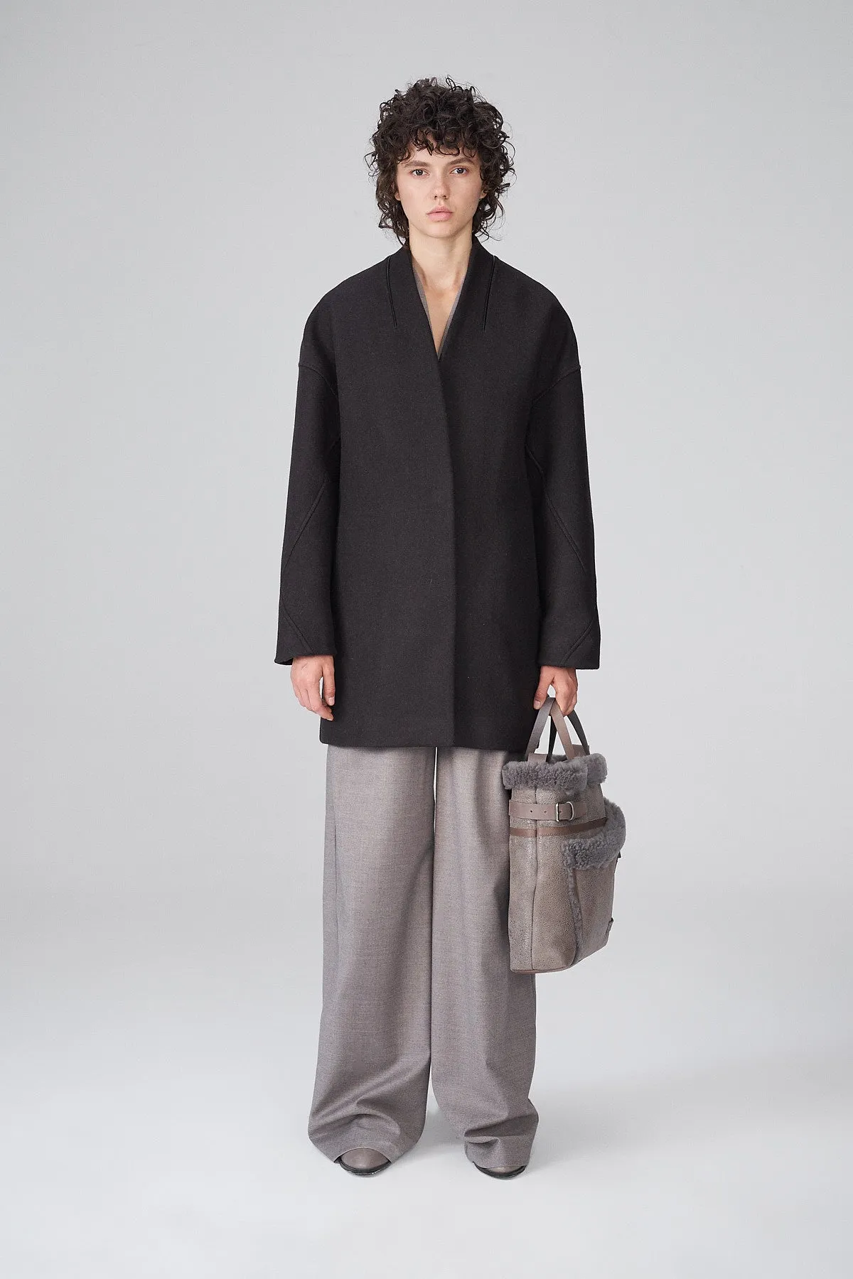 Brown Wool Coat