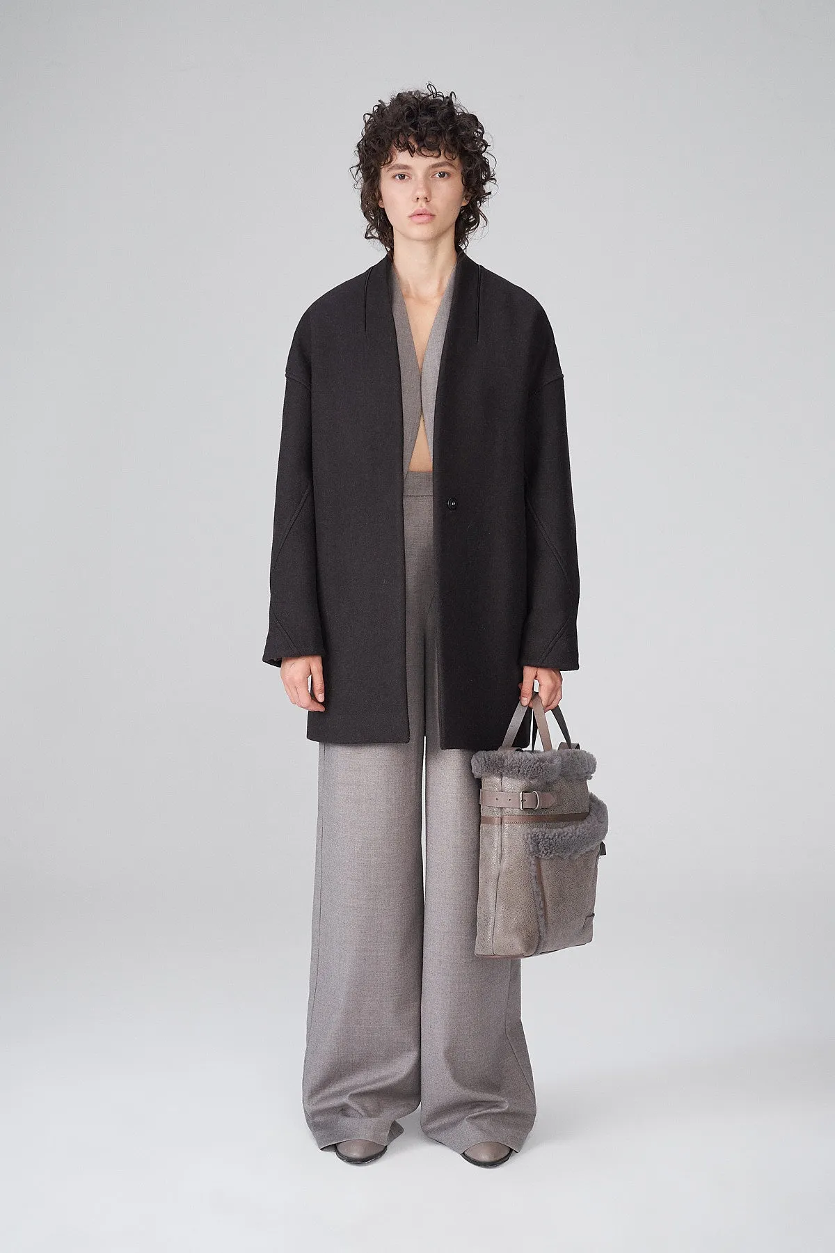 Brown Wool Coat