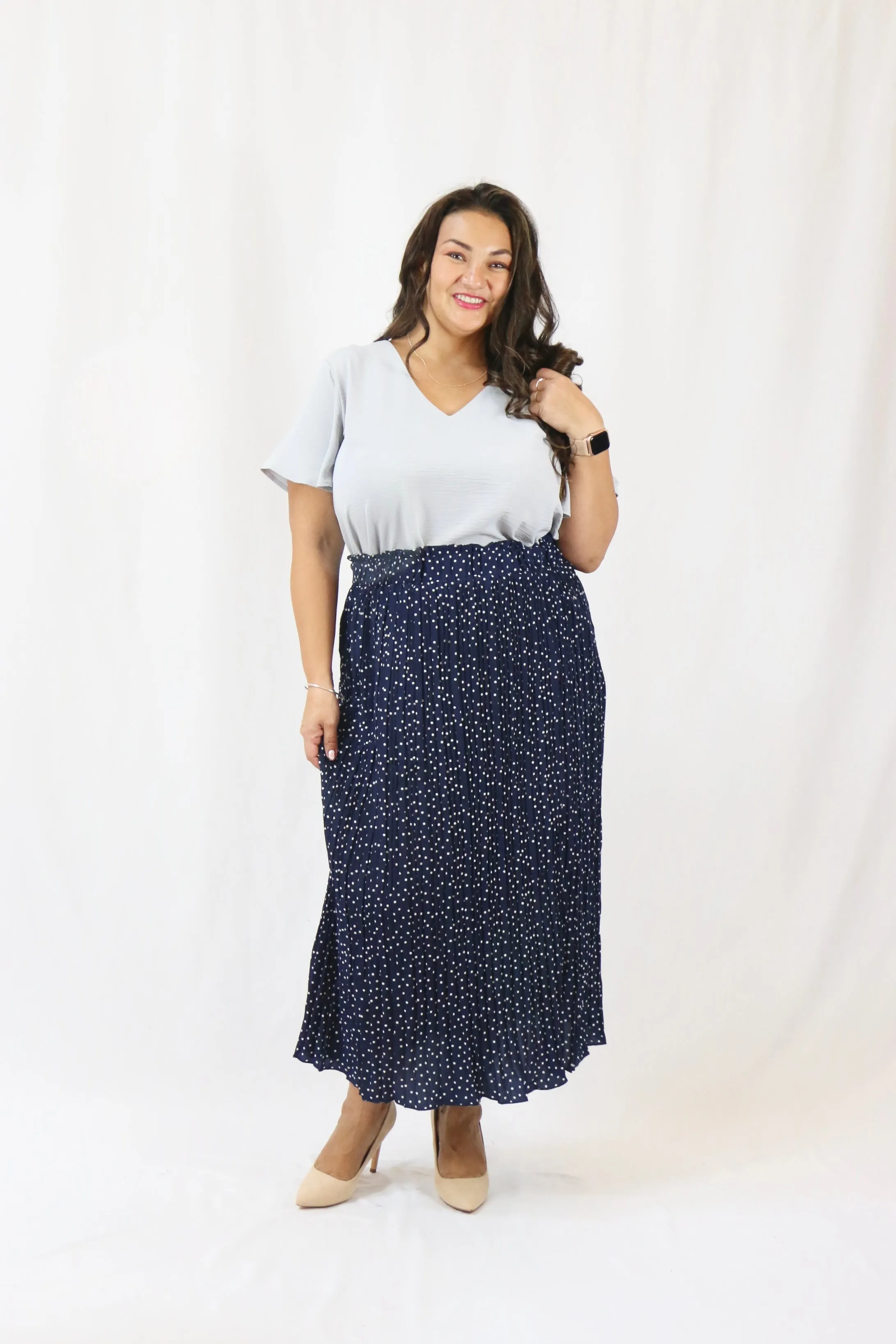 Cadence Skirt - Navy