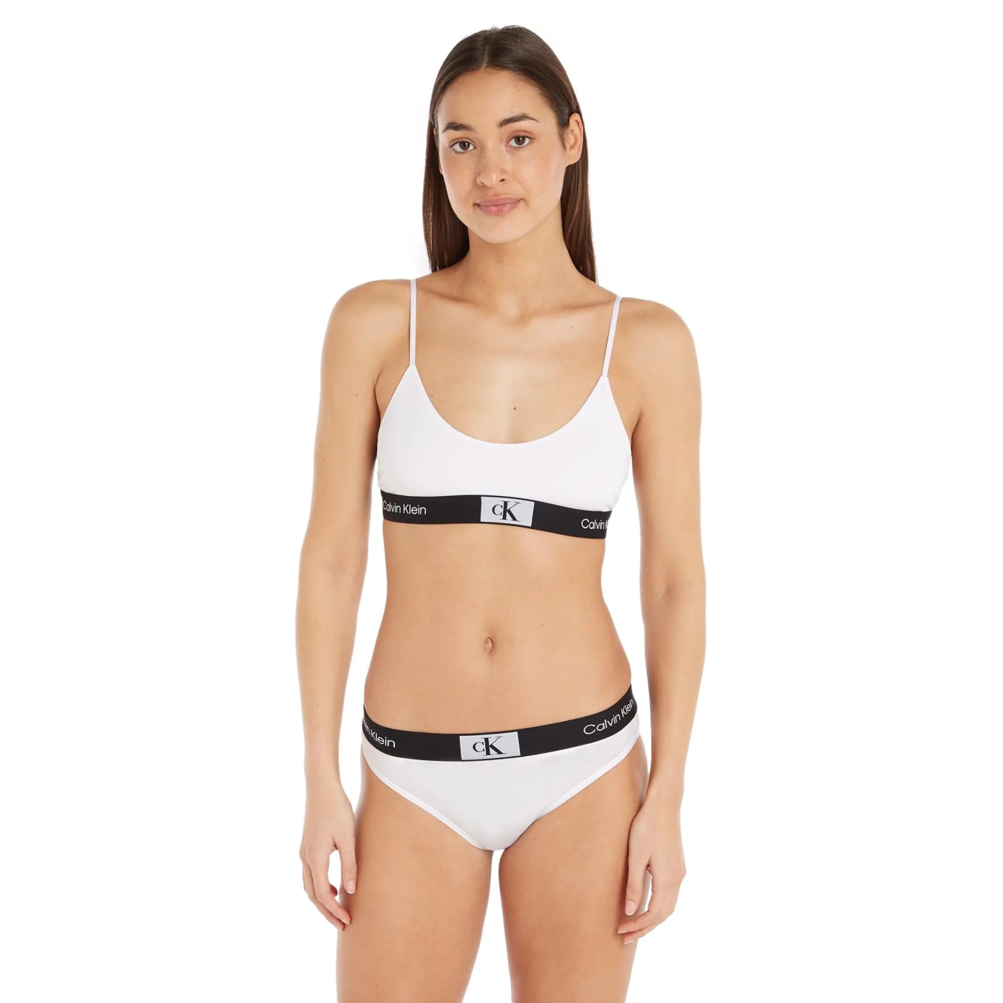 Calvin Klein 1996 Cotton Modern Bikini - White