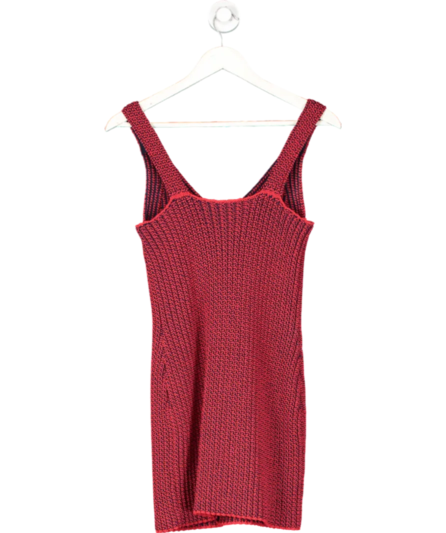 Camilla And Marc Red Nami Knit Dress UK XS