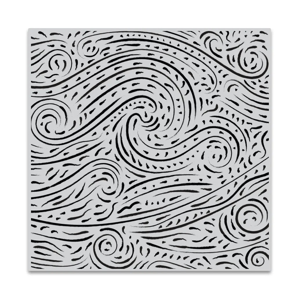 CG720 Starry Night Brushstroke Bold Prints