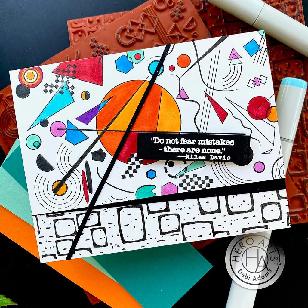 CG876 Abstract Frames Bold Prints