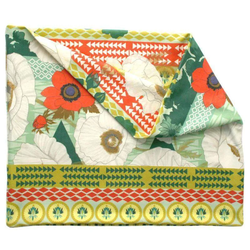 Circle Scarf / Olive Forest Green / Women's