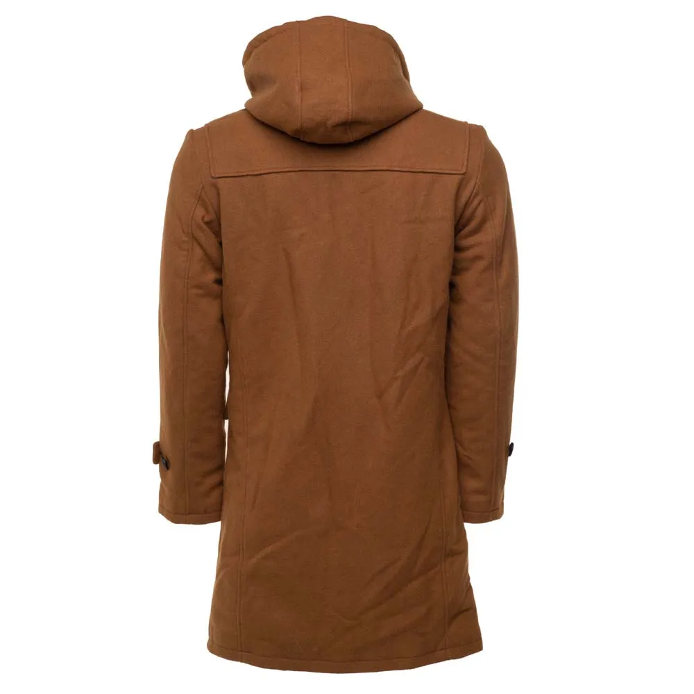 Clifford's brown 3/4 length wool coat