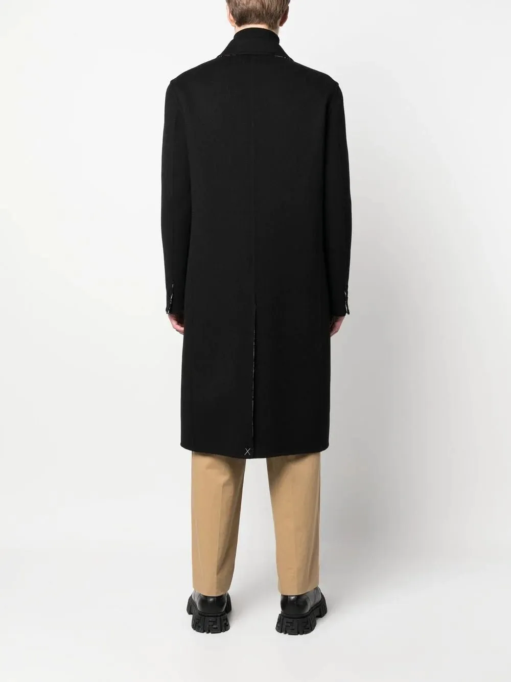 COAT DB DOUBLE WOOL LOGO