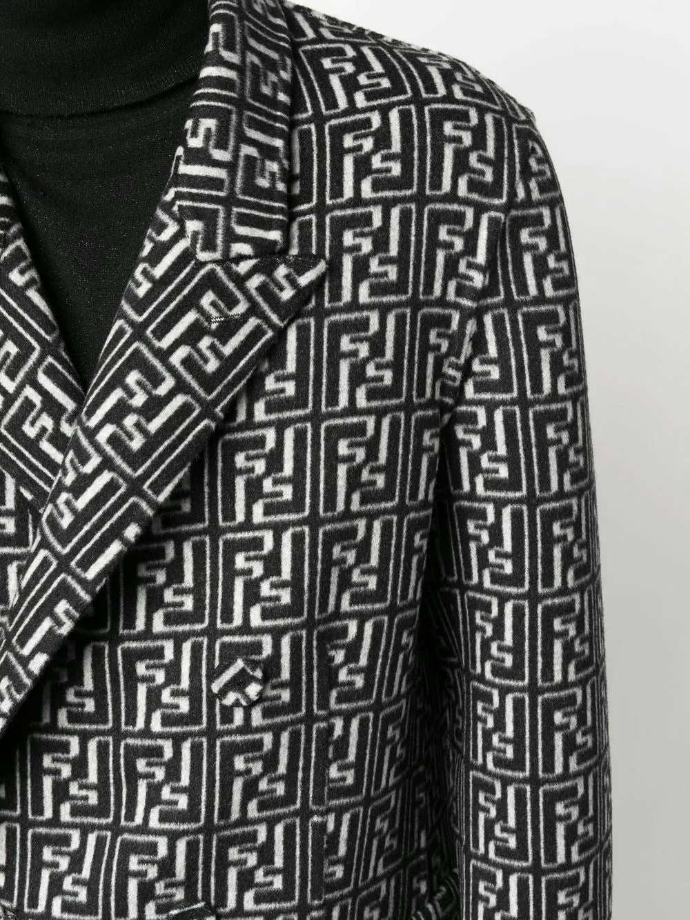 COAT DB DOUBLE WOOL LOGO