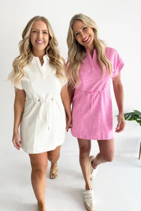 Collared Knit Dress