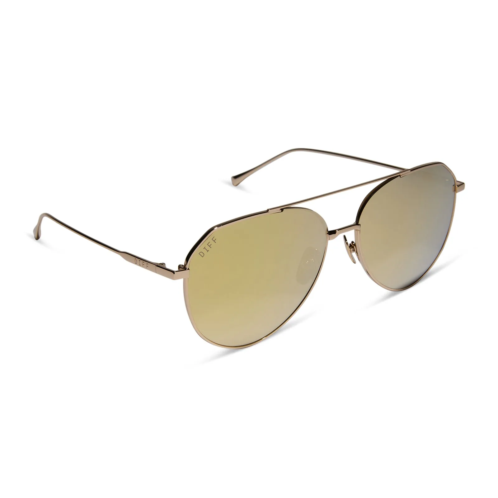 DASH - GOLD   BRILLIANT GOLD MIRROR   POLARIZED SUNGLASSES
