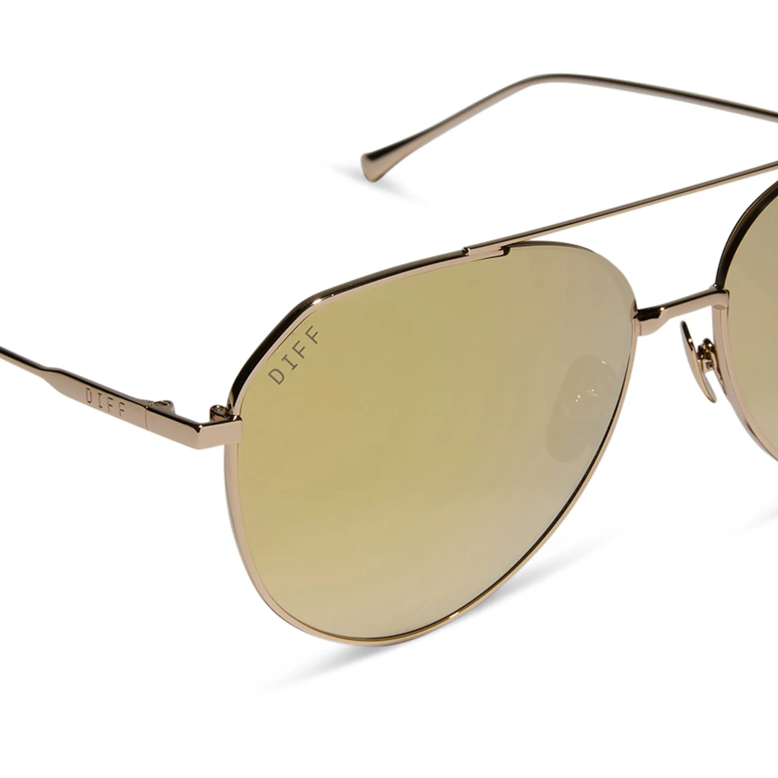 DASH - GOLD   BRILLIANT GOLD MIRROR   POLARIZED SUNGLASSES