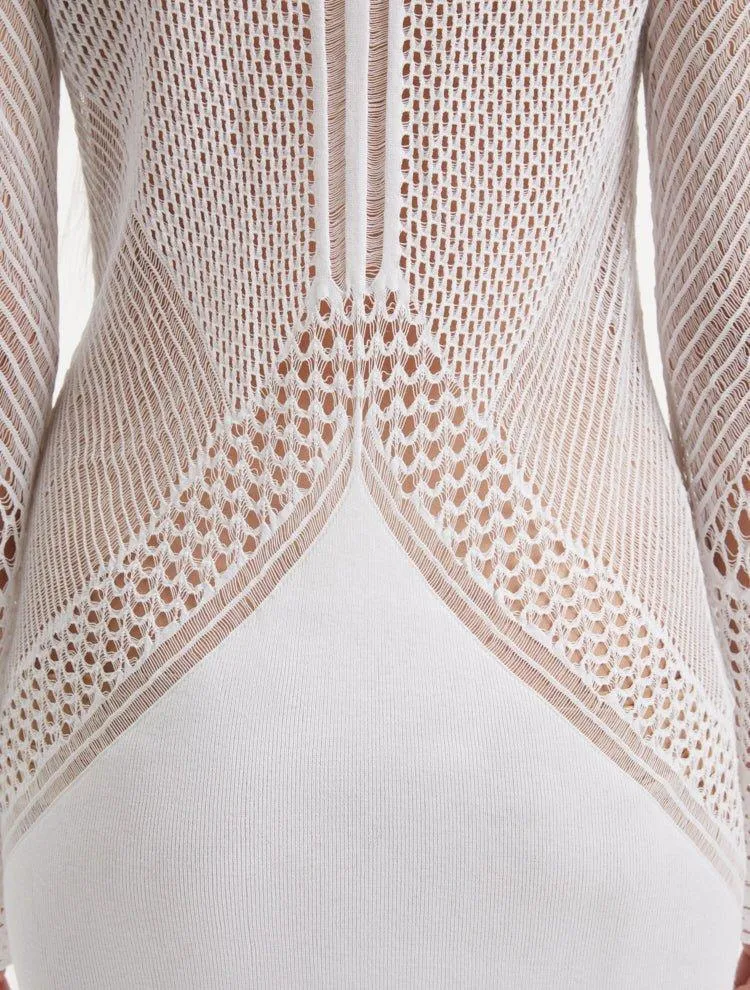 Elba White Dress