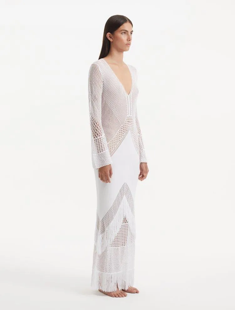 Elba White Dress