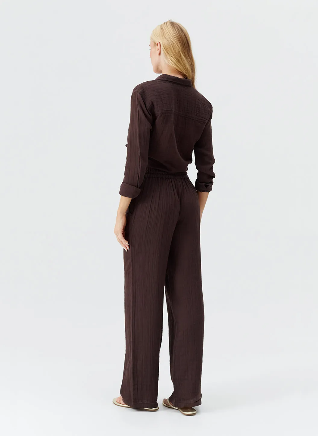 Exclusive Krissy Brown Trousers