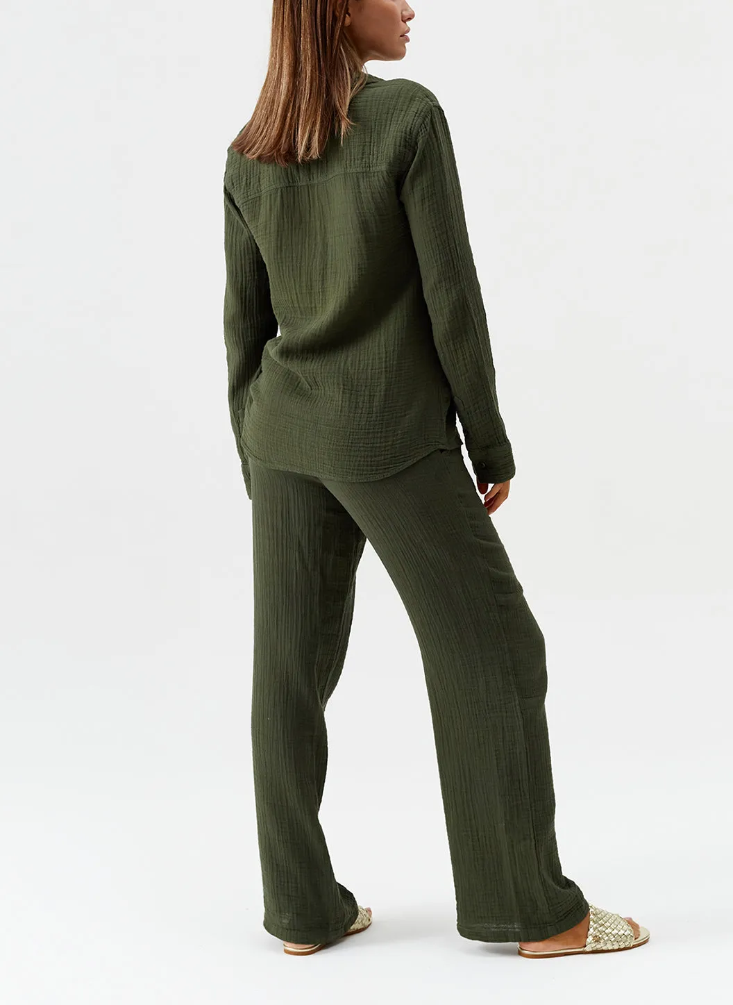 Exclusive Tina Olive Shirt
