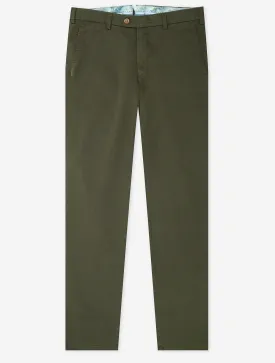 Green Lupus Cotton Trousers