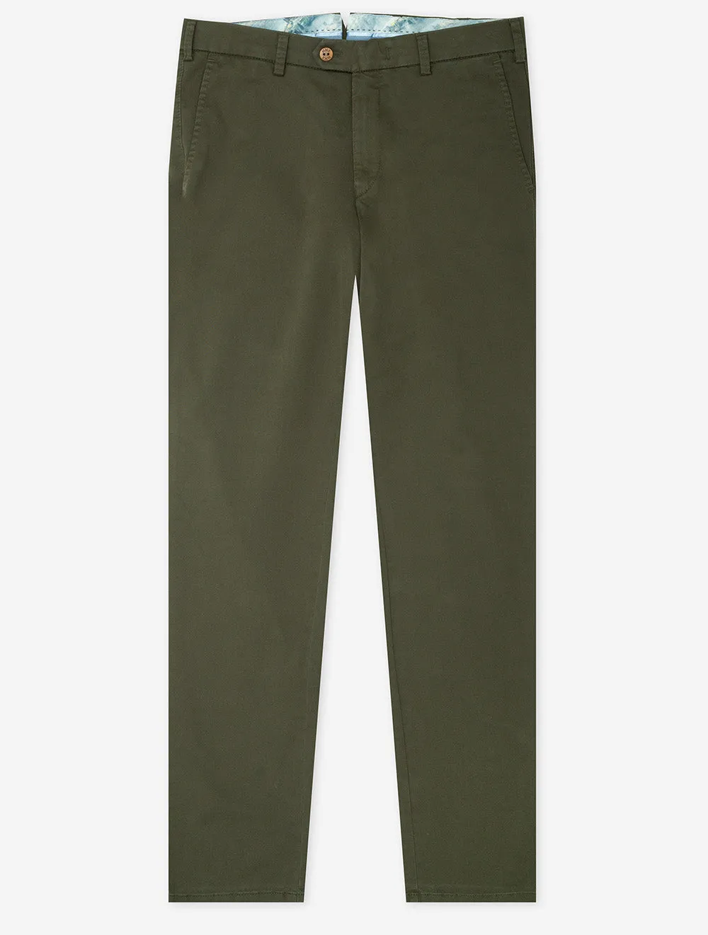 Green Lupus Cotton Trousers