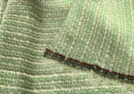 Gucci Lime Sherbet Cotton & Wool Bouclé (Made In Italy)