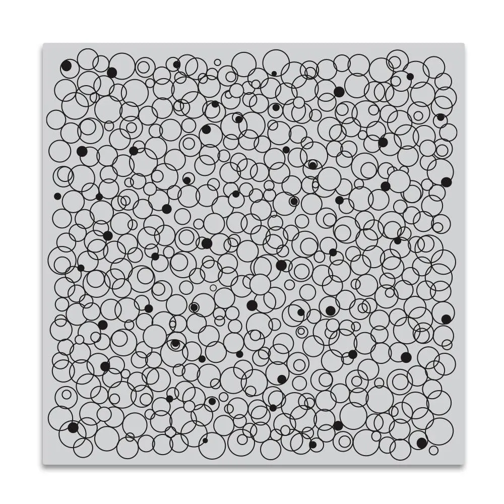 Hero Arts - Cling Stamps - Bubble Celebration Bold Prints