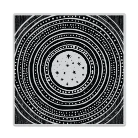 Hero Arts Starry Moon Bold Prints Cling Rubber Stamp