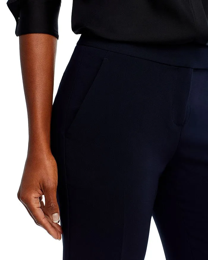 Ibbey Admiral Crepe Straight Trousers - 100% Theory Exclusive
