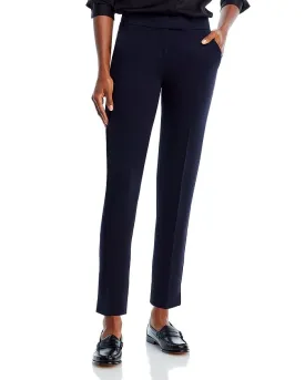 Ibbey Admiral Crepe Straight Trousers - 100% Theory Exclusive