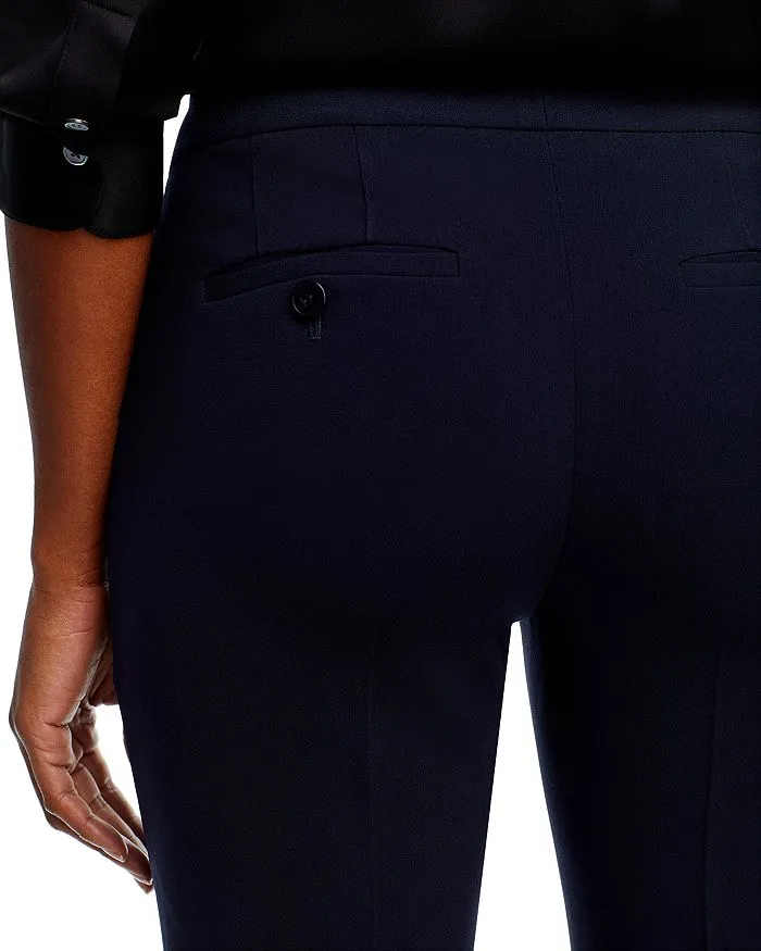 Ibbey Admiral Crepe Straight Trousers - 100% Theory Exclusive