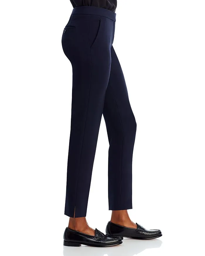 Ibbey Admiral Crepe Straight Trousers - 100% Theory Exclusive