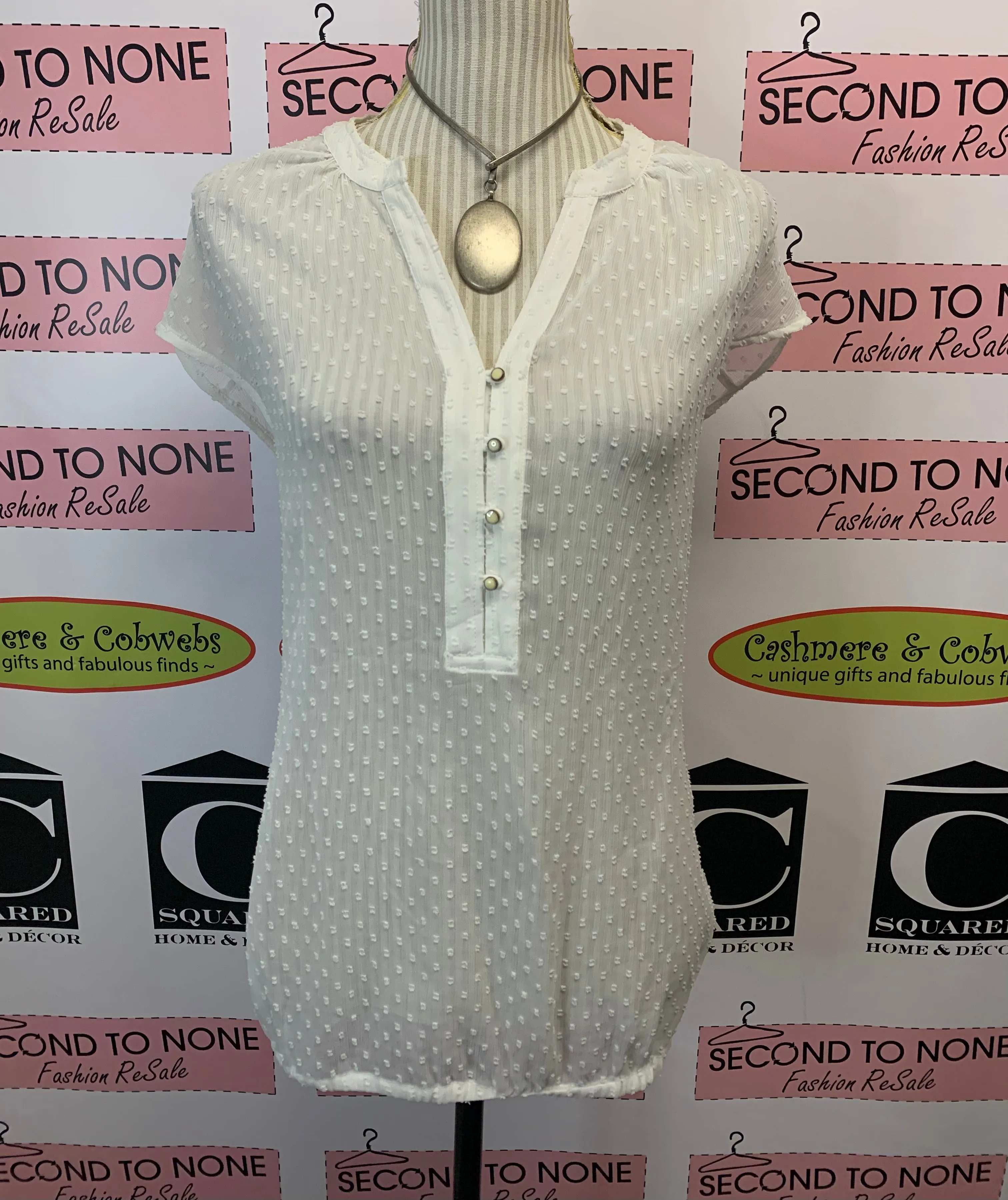 Jessica Sheer Top (Size M)