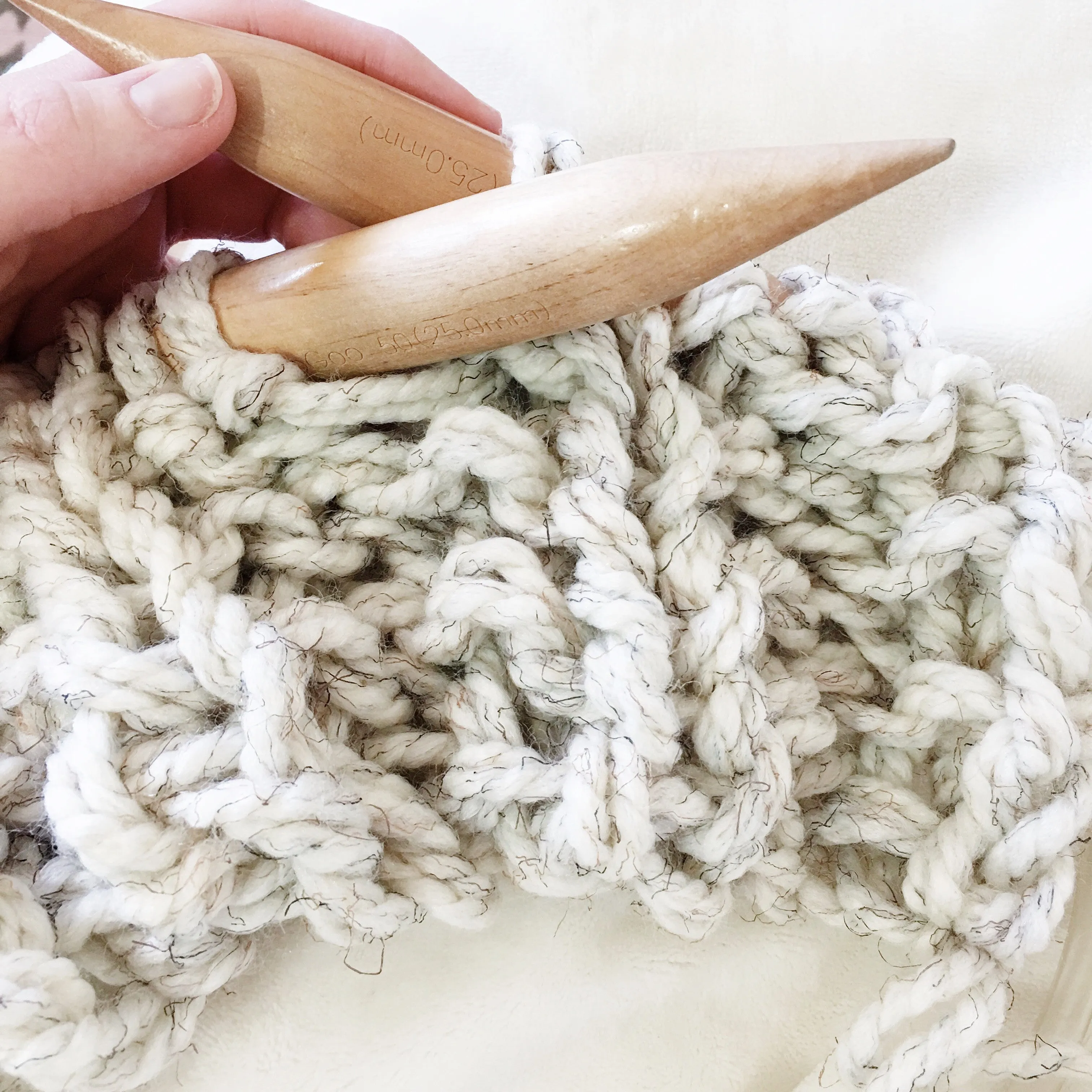 Knit Button Scarf Chunky Knitted Wrap Warmer Snood - The Kenduskeag