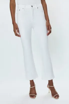 Lennon Crop Boot | Vivid White