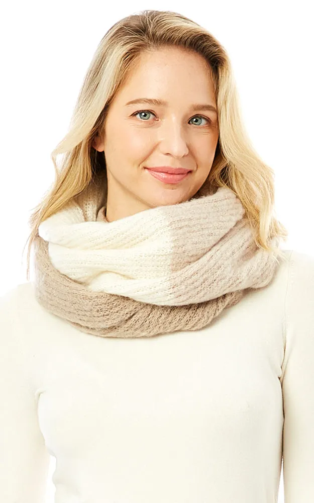 LOF1296 Colorful Multi Block Infinity Scarf